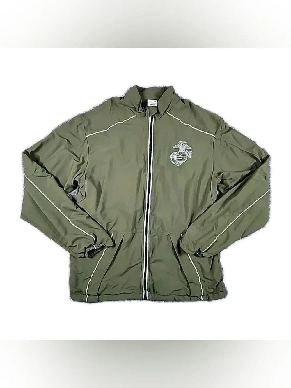 New Balance US Marines Jacket Small Green Running Military Semper Fi NB